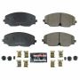 PowerStop Z23-2074 PowerStop - Z23 Daily Driver Carbon-Fiber Ceramic Brake Pads with Hardware Kit