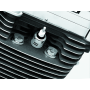 Kuryakyn 8106 Head Bolt Covers Peaked 87-Up Big Twin Chrome