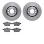 Dynamic Friction 6502-65087 Rotor Kit