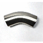 Stainless Bros 4in Diameter 1.5D / 6in CLR 45 Degree Bend Leg Mandrel Bend
