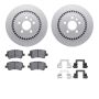Dynamic Friction 4512-27123 Rotor Kit