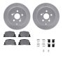 Dynamic Friction 4512-76119 Rotor Kit