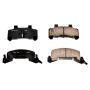 PowerStop 16-289 PowerStop - Z16 Low-Dust Ceramic Brake Pads