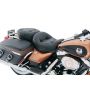 Mustang Motorcycle 76038 Mustang 08-21 Harley Electra Glide,Rd Glide,Rd King,Street Glide 1PC Seat w/Blk Pearl Studs - Black