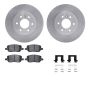 Dynamic Friction 6512-52100 Rotor Kit