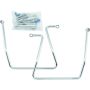 Bikers Choice 564234 91-17 FXD Chrome Saddlebag Supports Pr
