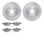 Dynamic Friction 6502-99654 Rotor Kit