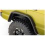 Bushwacker 10064-07 84-01 Jeep Cherokee Flat Style Flares 2pc - Black