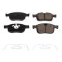 PowerStop 17-1866 PowerStop - Z17 Low-Dust Ceramic Brake Pads with Hardware