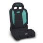 PRP Seats A8701045-201-238 PRP EnduroDaily Reclining Suspension Seat - Black/Teal Vinyl - Passenger
