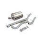 CORSA Performance 24260 Corsa 1999-2007 Chevrolet Silverado Ext. Cab/Short Bed 1500 4.8L V8 Polished Sport Cat-Back Exhaust