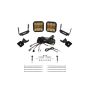 Diode Dynamics DD7853 14-18 Polaris RZR XP Stage Series SS5 A-Pillar Pod Kit - Pro Yellow Combo