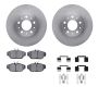 Dynamic Friction 6512-27157 Rotor Kit