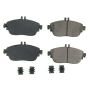 PowerStop 17-1694 PowerStop - Z17 Low-Dust Ceramic Brake Pads with Hardware