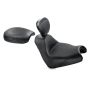 Mustang Motorcycle 79464 Mustang 05-08 Honda VTX1800F Sport Touring Solo Seat w/Driver Backrest - Black