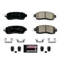 PowerStop Z23-1650 PowerStop - Z23 Daily Driver Carbon-Fiber Ceramic Brake Pads with Hardware Kit