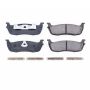 PowerStop 17-711 PowerStop - Z17 Low-Dust Ceramic Brake Pads with Hardware