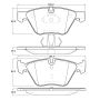 StopTech Street Touring 12 BMW X1 / 09-13 Z4 Front Brake Pads