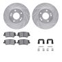Dynamic Friction 7512-03075 Rotor Kit