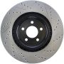 Stoptech 127.61089R Slotted & Drilled Sport Brake Rotor