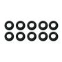 Moroso 38839 5/16in-24 12 Point Black Oxide Flange Nut  - 10 Pack