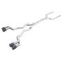 AWE Tuning 3020-43078 18-19 BMW M5 (F90) 4.4T AWD Cat-back Exhaust - Track Edition (Diamond Black Tips)