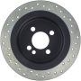 Stoptech 128.34113R Drilled Sport Brake Rotor