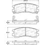 Stoptech 305.07140 Street Select Brake Pads