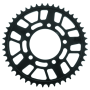 BikeMaster 965190 Suzuki Rear Steel Sprocket 520 46T - Black