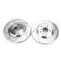 PowerStop AR82121XPR PowerStop Evolution Performance Drilled, Slotted & Plated Brake Rotor Pair