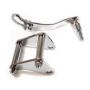 RACING POWER CO-PACKAGED RPCR3838C Saginaw Adjustable Power Steering Bracket - Chr