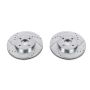 PowerStop AR8168XPR PowerStop Evolution Performance Drilled, Slotted & Plated Brake Rotor Pair