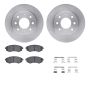 Dynamic Friction 6512-72145 Rotor Kit
