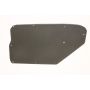 BMR Suspension FP006H BMR 64-67 A-Body A/C Delete Panel (Aluminum) - Black Hammertone