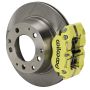 Wilwood 140-17002-Y 69-83 Porsche 911 Rear Dynapro Brake Kit 3in MT Slotted - Yellow