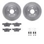 Dynamic Friction 6512-59527 Rotor Kit