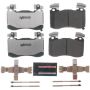 PowerStop Z26-6012 PowerStop - Z26 Performance Carbon-Fiber Ceramic Brake Pads with Hardware Kit