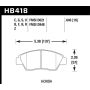 Hawk Performance HB418D.646 ER-1 Disc Brake Pad