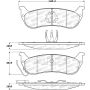 Stoptech 308.09980 Street Brake Pads