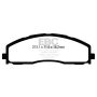 EBC Brakes DP63015 6000 Series Greenstuff Truck/SUV Brakes Disc Pads