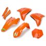 Cycra 1CYC-9306-22 07-11 KTM 125-505 SX/XC/SX-F/XC-F/XC-W/XCF-W/EXC-F Powerflow Body Kit - Orange