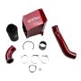 Wehrli WCF100300-Red 01-04 Duramax LB7 4in Intake Kit with Air Box Stage 2 - WCFab Red