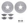 Dynamic Friction 4512-80067 Rotor Kit