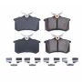 PowerStop 17-340A PowerStop - Z17 Low-Dust Ceramic Brake Pads with Hardware