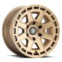 ICON Compass 17x8.5 6x135 6mm Offset 5in BS Satin Brass Wheel