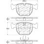 StopTech Performance 00-04 BMW M5 E39 / 00-06 X5 / 03-05 Range Rover HSE Front Brake Pads