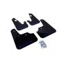Rally Armor MF8-UR-BLK/BL Black Mud Flap/Blue Logo