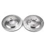 PowerStop AR8739XPR PowerStop Evolution Performance Drilled, Slotted & Plated Brake Rotor Pair