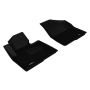 3D MAXpider 2013-2019 Hyundai Santa Fe Sport/Santa Fe/Santa Fe Xl Kagu 1st Row Floormat - Black