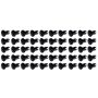 Ti22 PERFORMANCE TIP8106-50 Oval Head Dzus Buttons .550 Long 50 Pack Black